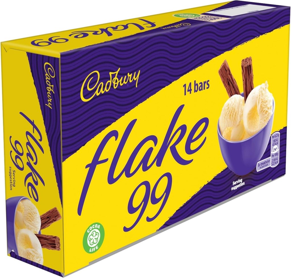 Cadbury Flake 99 Chocolate Bar, Individually Wrapped 14 x - Bargain