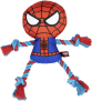 Spiderman dog rope toy – dog toys indestructible