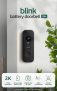 Blink Battery Doorbell 2K+ (newest gen) | Head-to-toe view